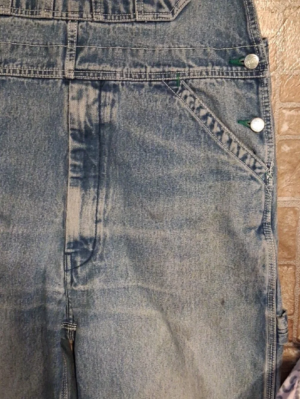 liberty Men's Light Blue Denim Overalls - Relaxed Fit